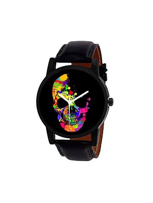 wake wood round dial analog watch (dial86) - 16351969 - Standard Image - 1