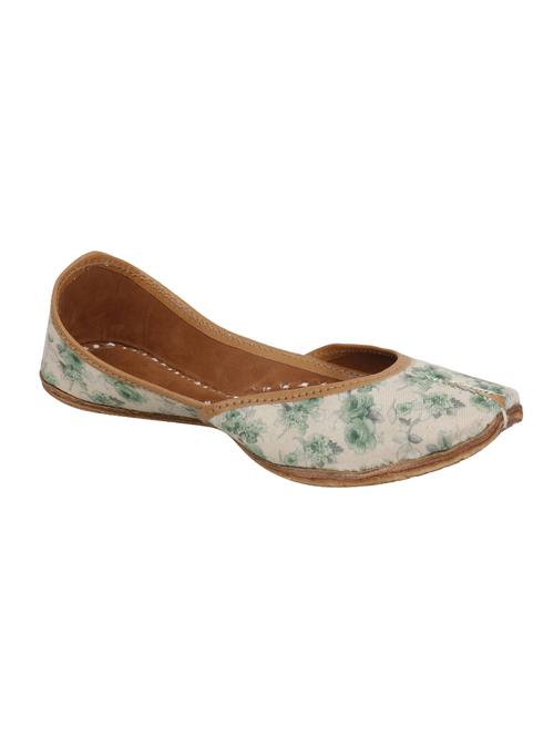 beige slip on jutis - 16355014 - Standard Image - 1