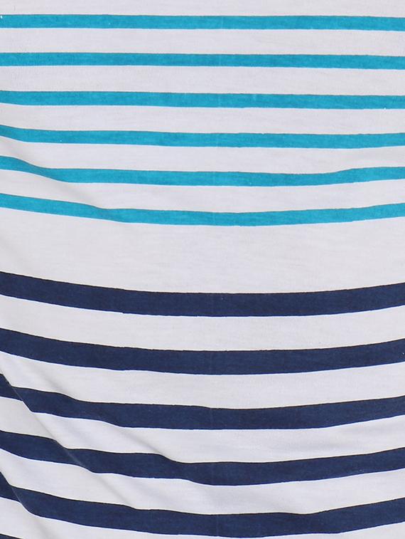 multi colored striped t-shirt - 16356186 - Zoom Image - 5