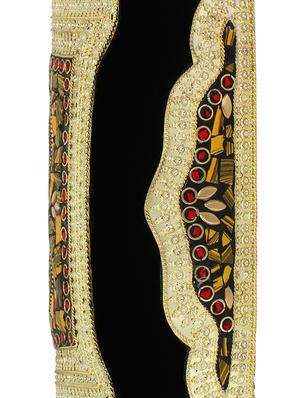 gold metal box clutch - 16357202 - Standard Image - 3