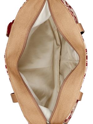 beige cotton regular handbag - 16357215 - Standard Image - 3