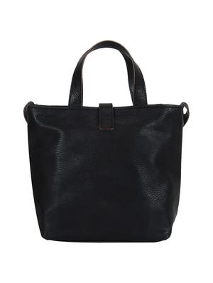 black leatherette (pu) regular sling bag - 16357227 - Standard Image - 2