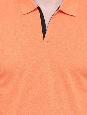 orange cotton tshirt - 16358437 - Standard Image - 5
