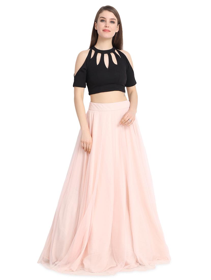 key hole a-line lehenga - 16358821 - Zoom Image - 1