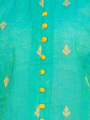 printed a-line kurta - 16359075 - Standard Image - 4