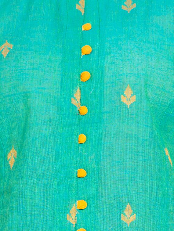printed a-line kurta - 16359075 - Zoom Image - 4