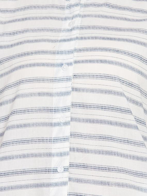 striped high low kurta - 16359078 - Zoom Image - 4