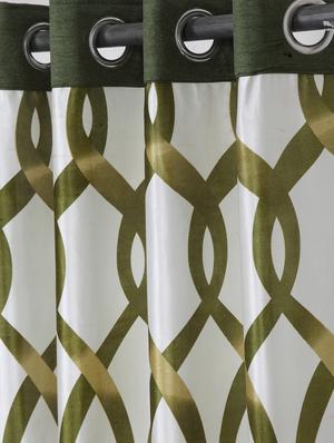 polyester printed long door curtains - 16363866 - Standard Image - 3