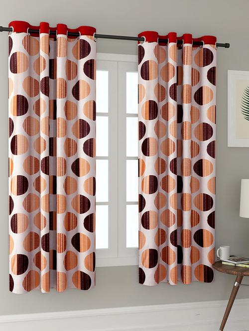 polyester printed window curtains - 16363882 - Standard Image - 1