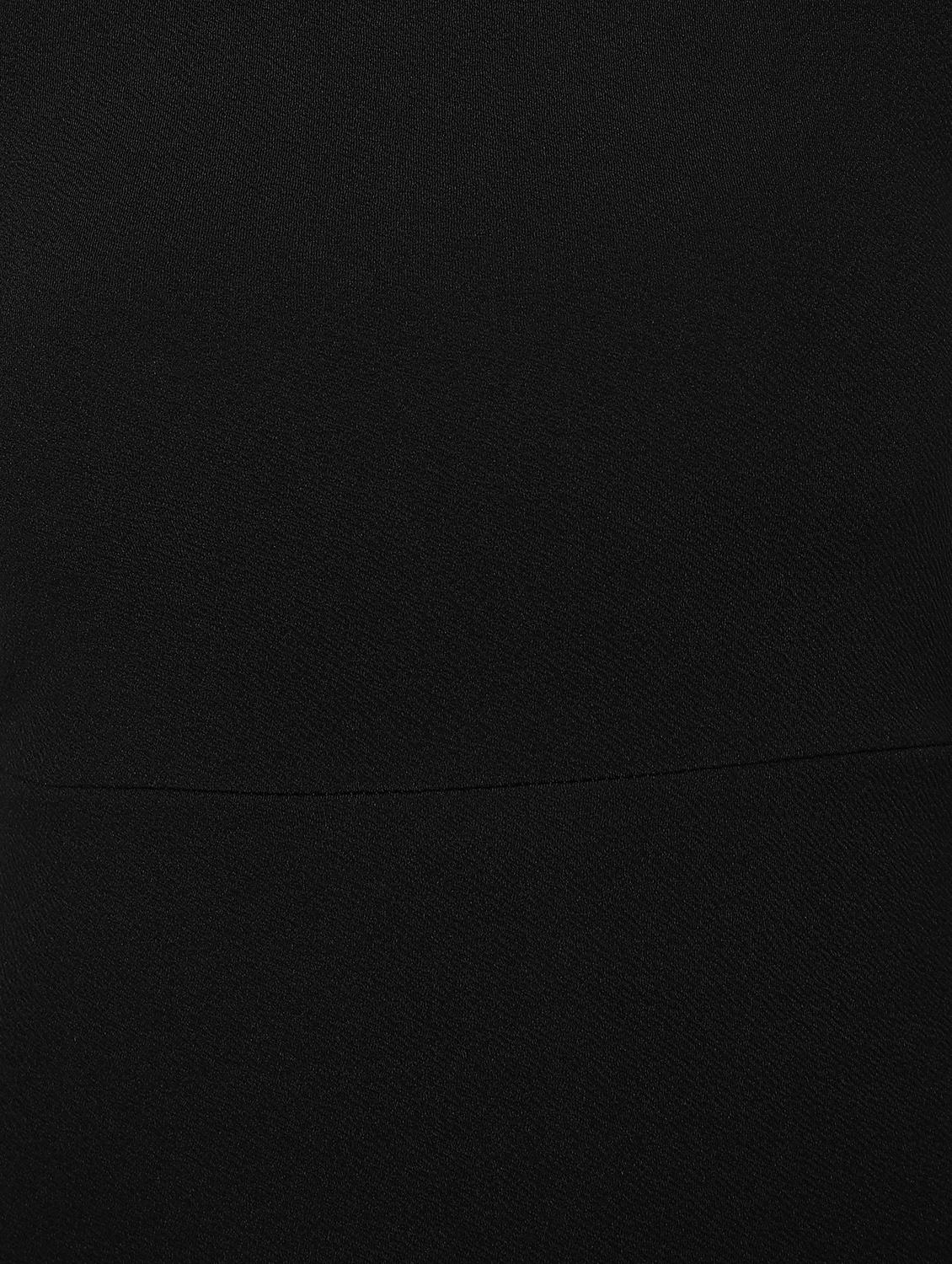 round neck ruffled a-line dres - 16364306 - Zoom Image - 5