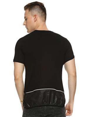 black cut & sew t-shirt - 16364812 - Standard Image - 3