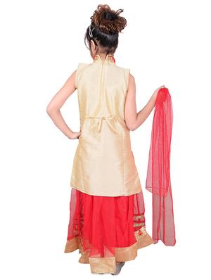 red net lehnga choli - 16366160 - Standard Image - 3