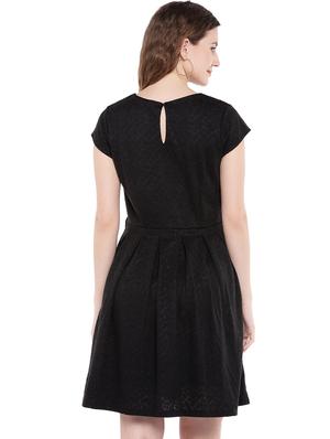 box pleated skater dress - 16368278 - Standard Image - 3
