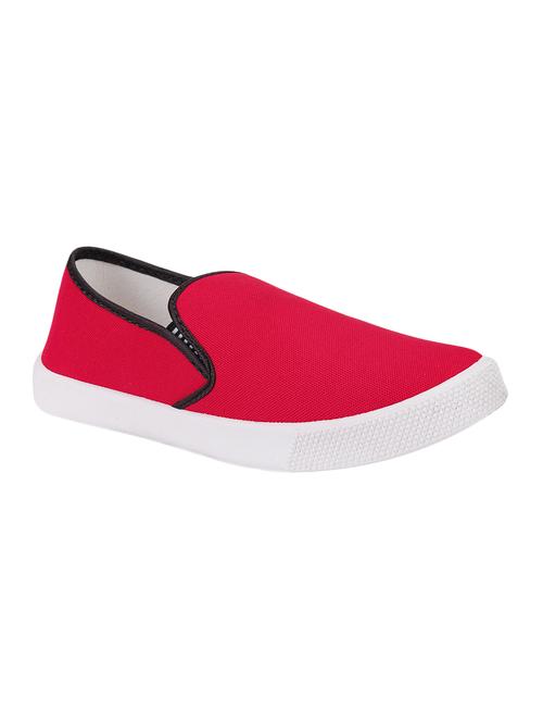 red canvas slipons - 16368519 - Standard Image - 1