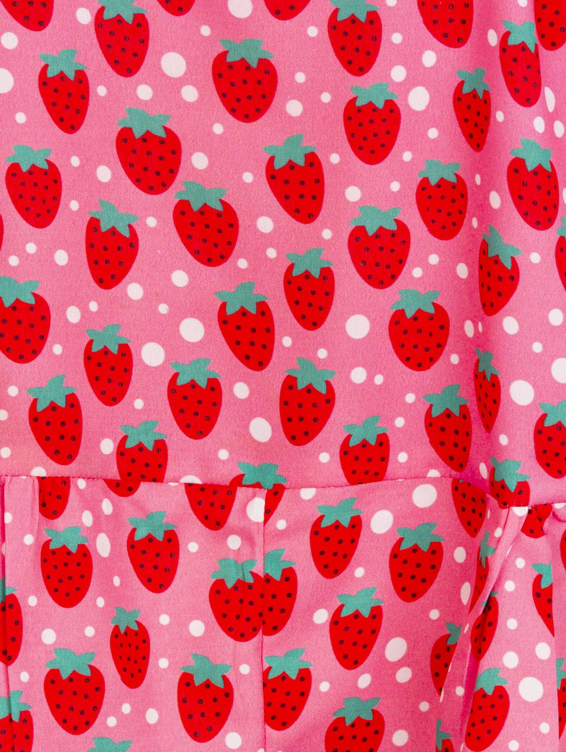pink rayon playsuit - 16368605 - Zoom Image - 3