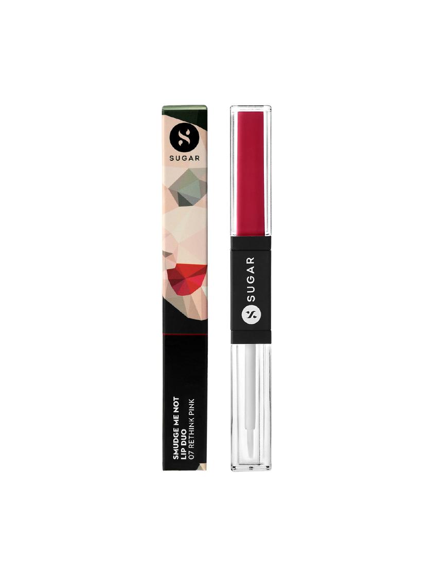 sugar cosmetics smudge me not lip duo - 03 tan fan (mauve nude) - 16368698 - Zoom Image - 1
