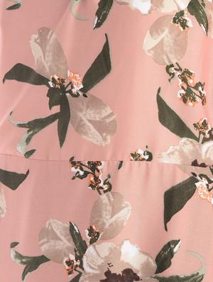 pleated floral maxi dress - 16368768 - Standard Image - 6