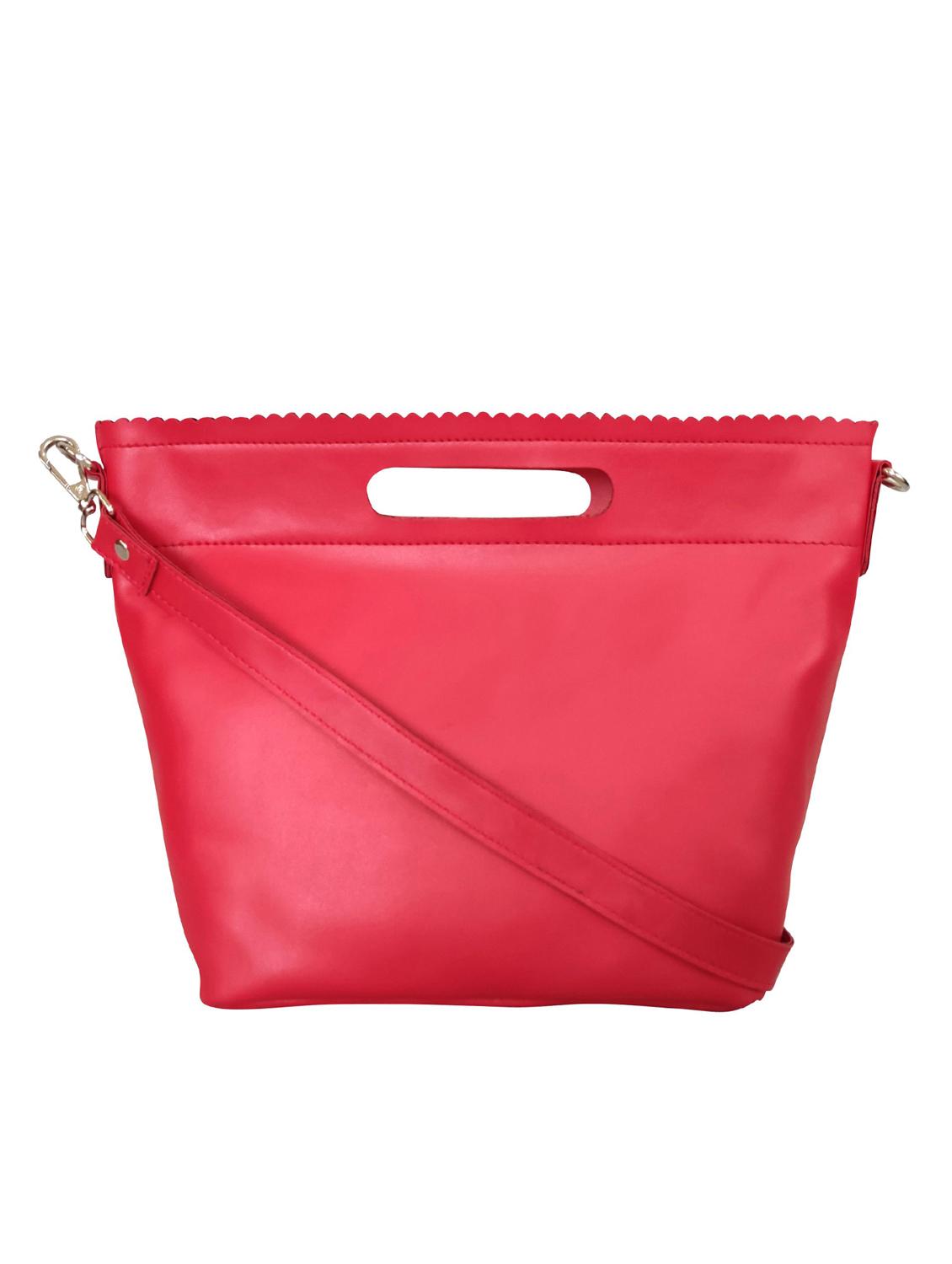 red leatherette (pu) regular sling bag - 16370297 - Zoom Image - 1