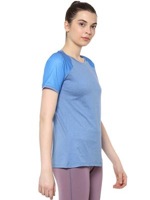 raglan sleeved solid sports tee - 16373139 - Standard Image - 2