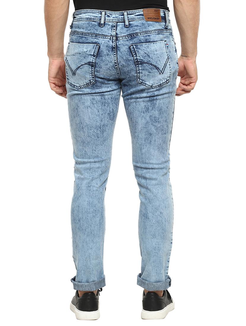 blue light washed denim jeans - 16373152 - Zoom Image - 3