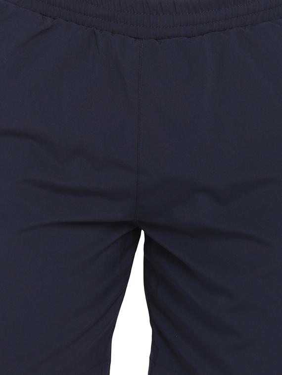 navy blue solid polyester shorts - 16373165 - Zoom Image - 5