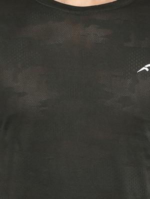 black solid t-shirt - 16373196 - Standard Image - 6