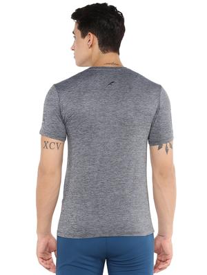 grey striped polyester t-shirt - 16373201 - Standard Image - 3