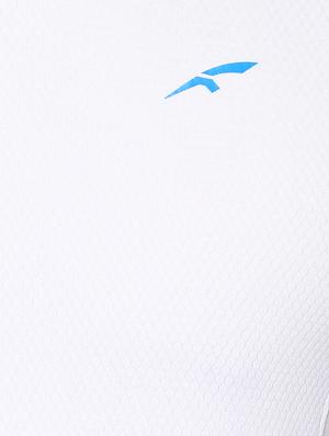white color block polyester t-shirt - 16373210 - Standard Image - 6