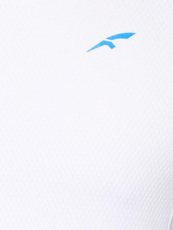 white color block polyester t-shirt - 16373210 - Zoom Image - 6