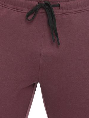 brown solid joggers - 16373230 - Standard Image - 6