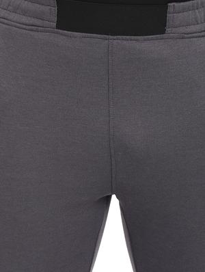 grey solid full length track pant - 16373233 - Standard Image - 5