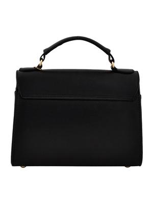 black leatherette (pu) handbag - 16375158 - Standard Image - 2