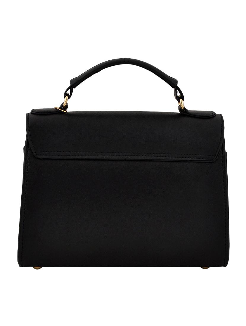 black leatherette (pu) handbag - 16375158 - Zoom Image - 2