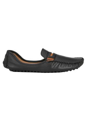 big fox black leatherette slip on loafers - 16375322 - Standard Image - 2