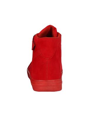 big fox red leatherette lace up sneakers - 16375341 - Standard Image - 3