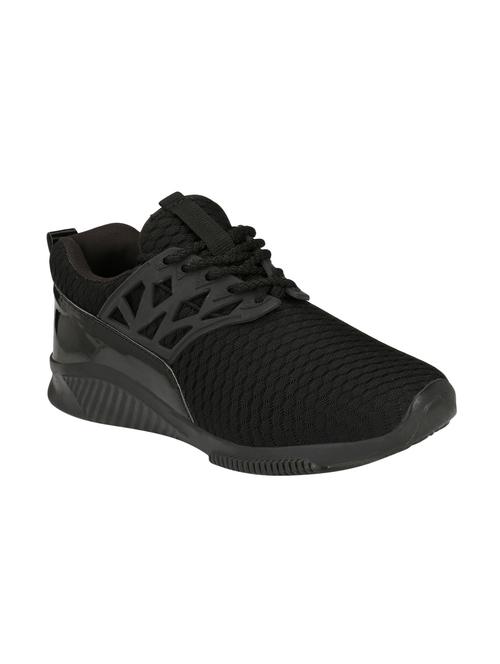 black mesh sport shoes - 16375370 - Standard Image - 1