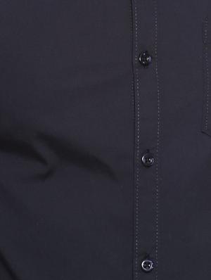 navy blue striped casual shirt - 16375423 - Standard Image - 5