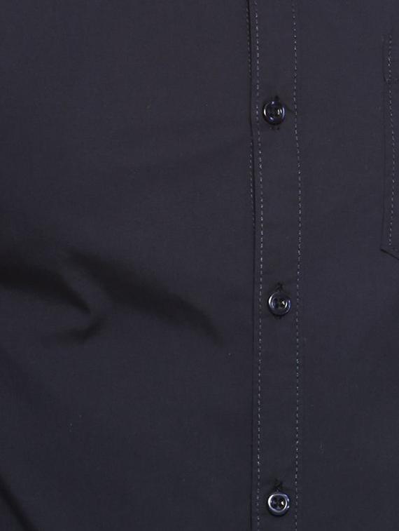 navy blue striped casual shirt - 16375423 - Zoom Image - 5