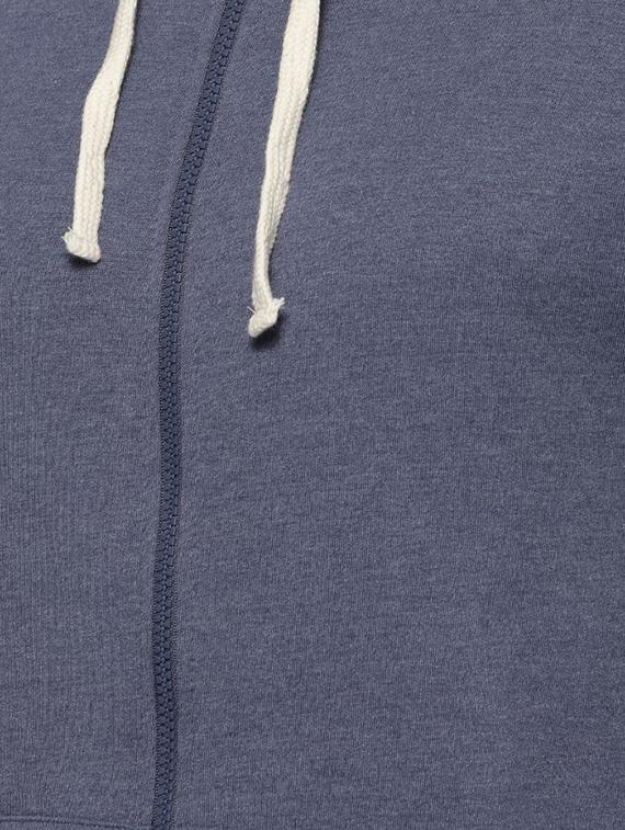 grey solid hooded sweatshirt - 16375438 - Zoom Image - 5
