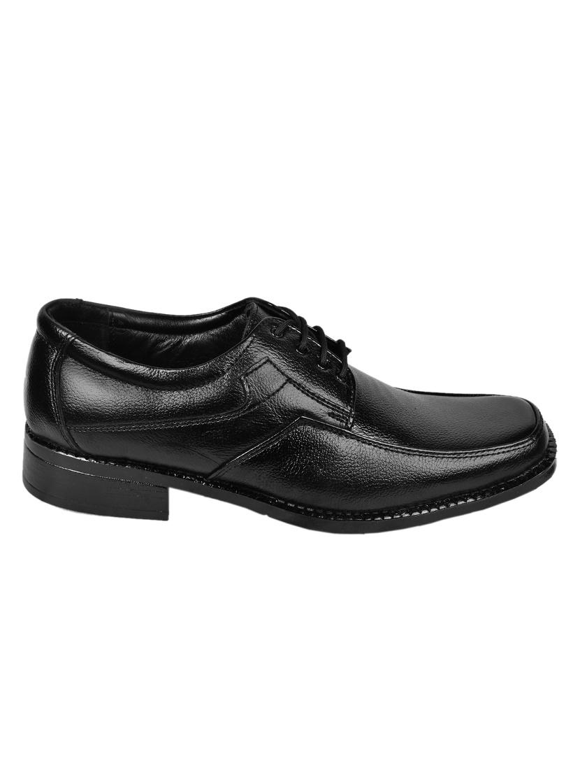 black leather lace-up derbys - 16376938 - Zoom Image - 2