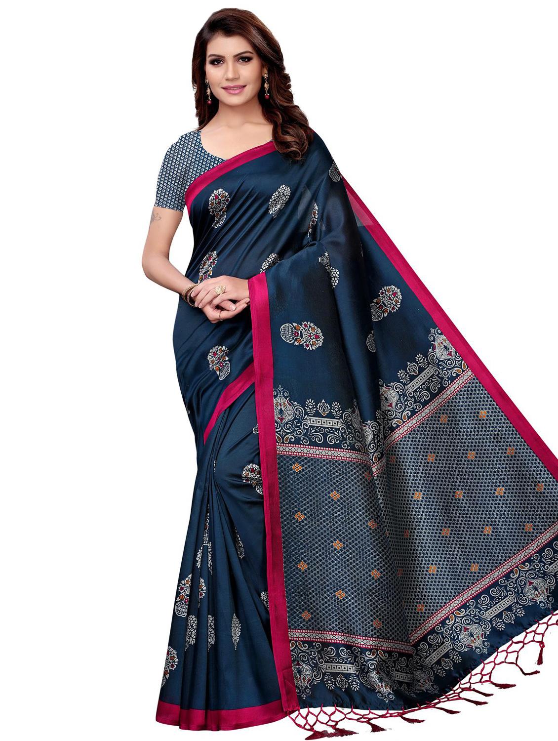 conversational mysore silk saree with blouse - 16378222 - Zoom Image - 1