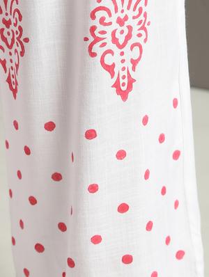 mirror work kurta palazzo set - 16378833 - Standard Image - 7