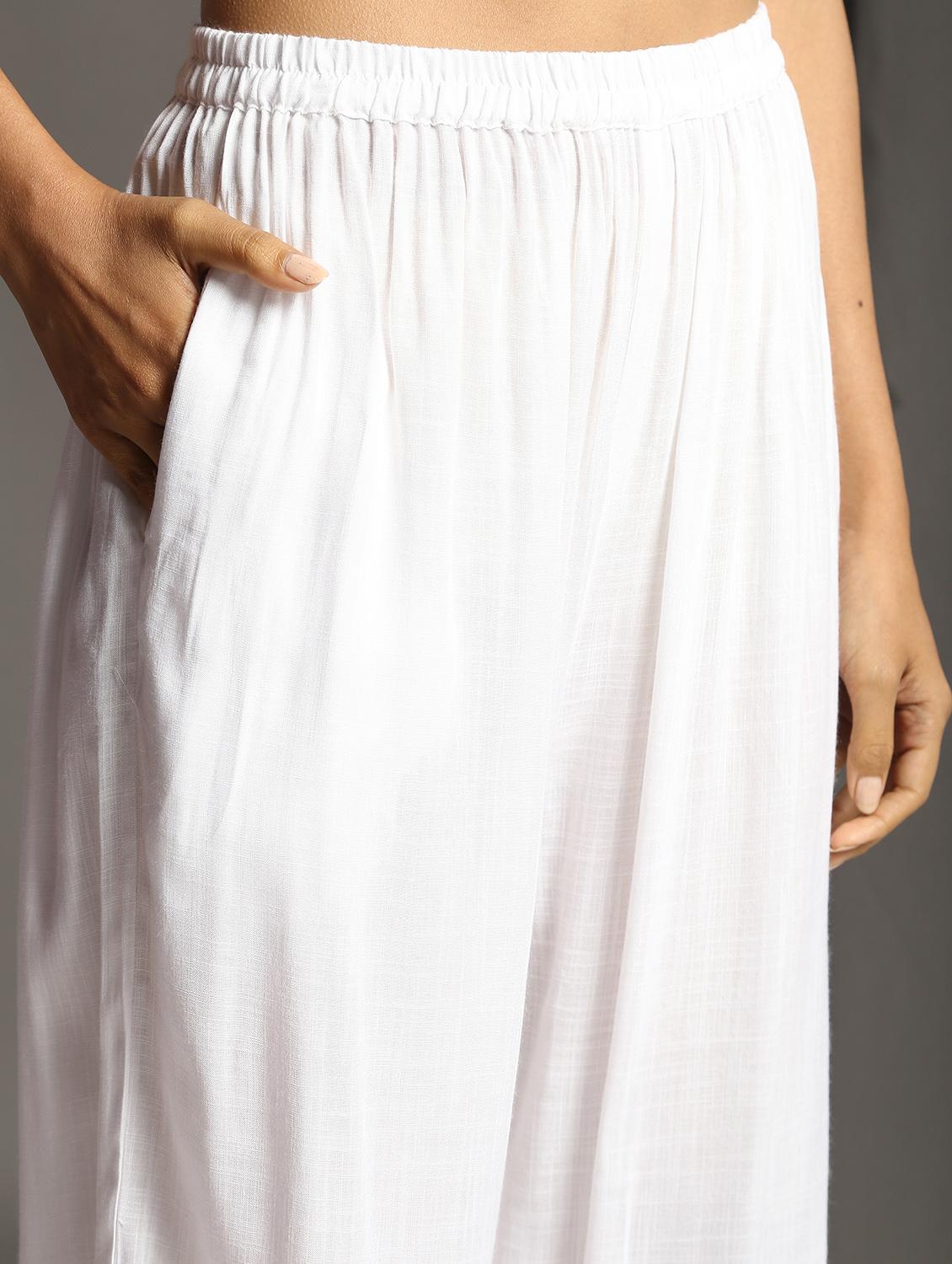 mirror work kurta palazzo set - 16378833 - Zoom Image - 6
