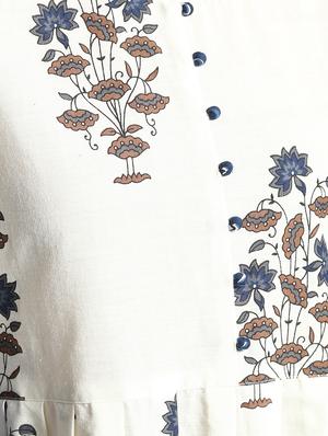 floral anarkali kurta - 16378858 - Standard Image - 6