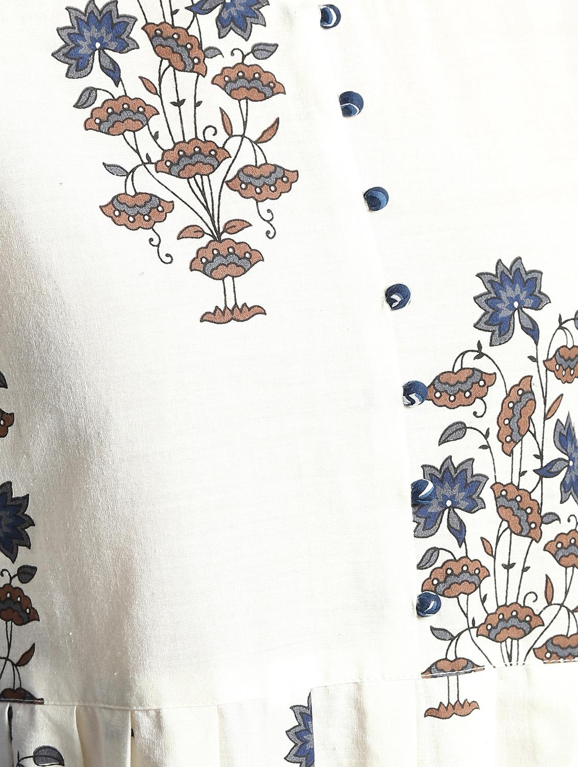 floral anarkali kurta - 16378858 - Zoom Image - 6