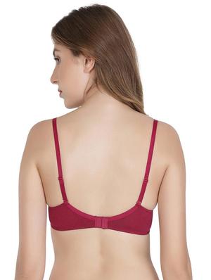 bow patch lace detail t-shirt bra - 16378904 - Standard Image - 3