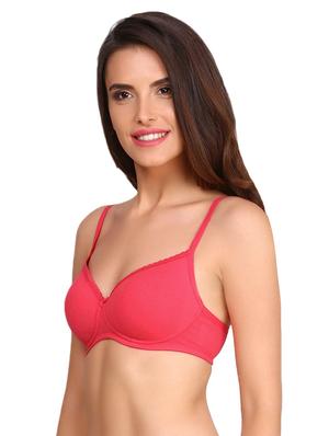 bow patch lace detail t-shirt bra - 16378911 - Standard Image - 2
