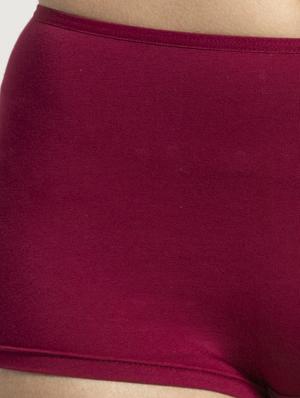 red solid boy shorts panty - 16378933 - Standard Image - 5