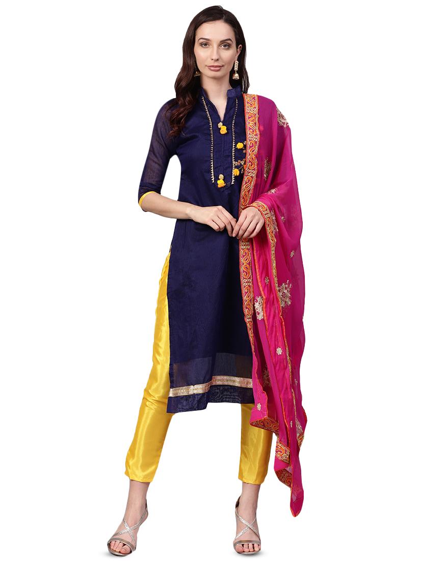 embroidered unstitched suit - 16380569 - Zoom Image - 1