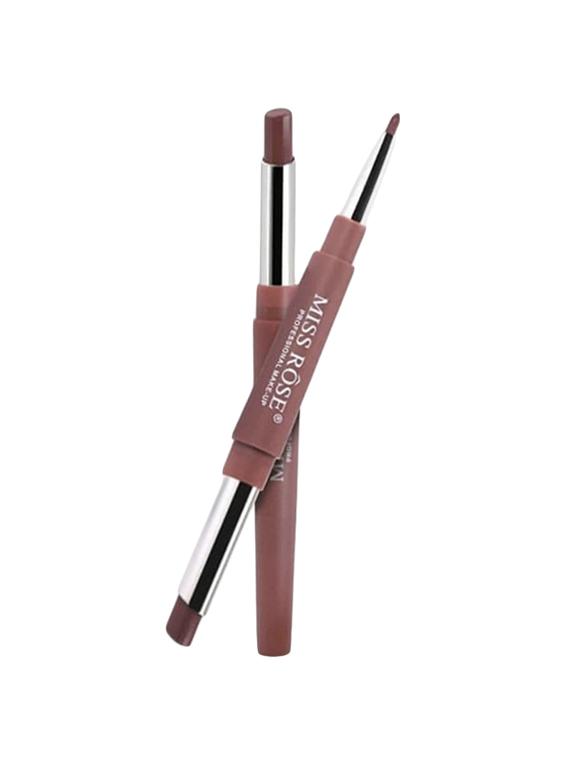 miss rose 2 in 1 long stay long lasting matte lipstick & lipliner - 16381186 - Zoom Image - 1